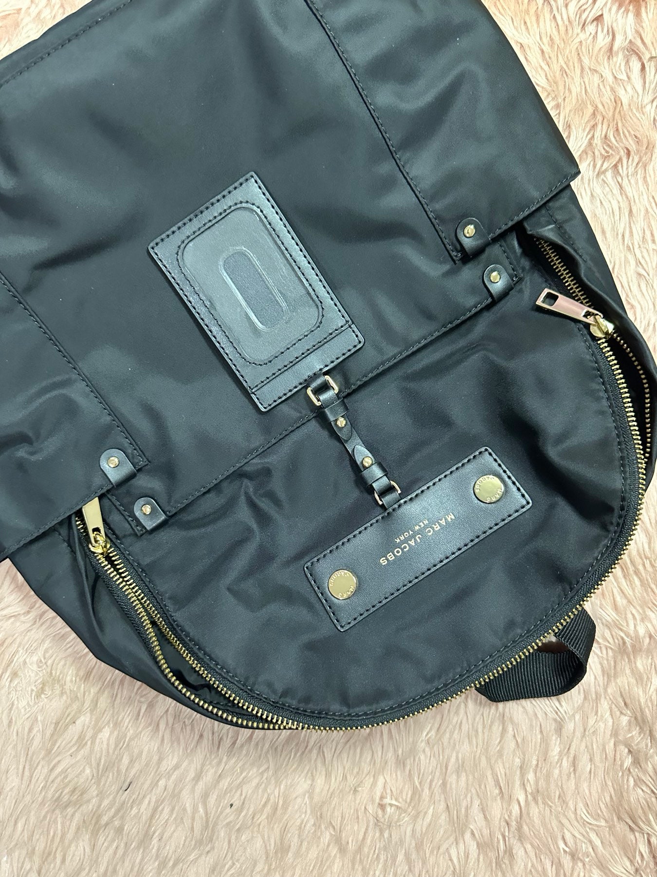 AUTHENTIC/ORIGINAL Preloved Marc Jacobs Preppy Nylon Backpack Bag Black