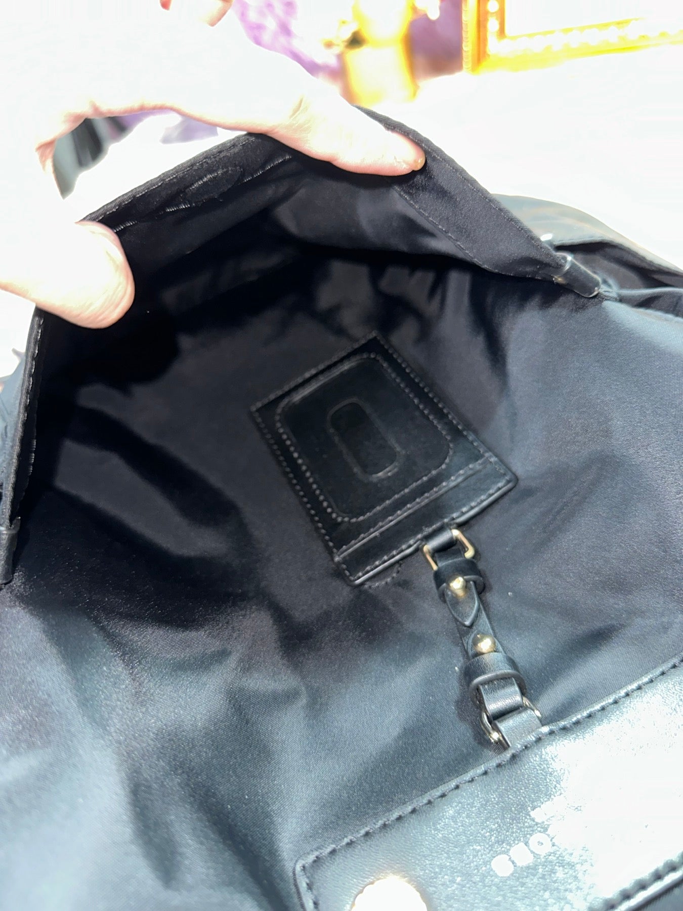 AUTHENTIC/ORIGINAL Preloved Marc Jacobs Preppy Nylon Backpack Bag Black