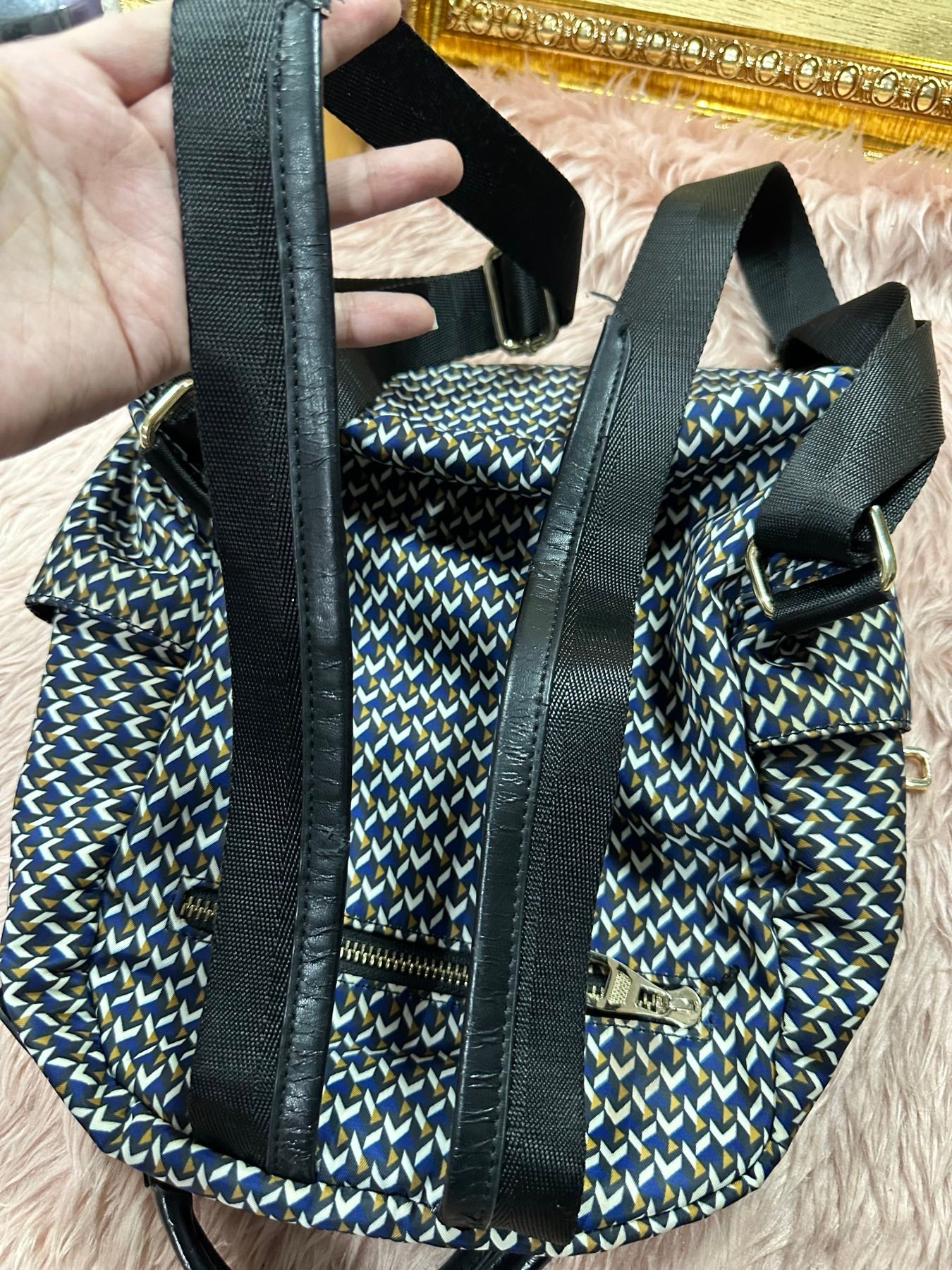 AUTHENTIC/ORIGINAL Preloved Palio Nylon Backpack Bag