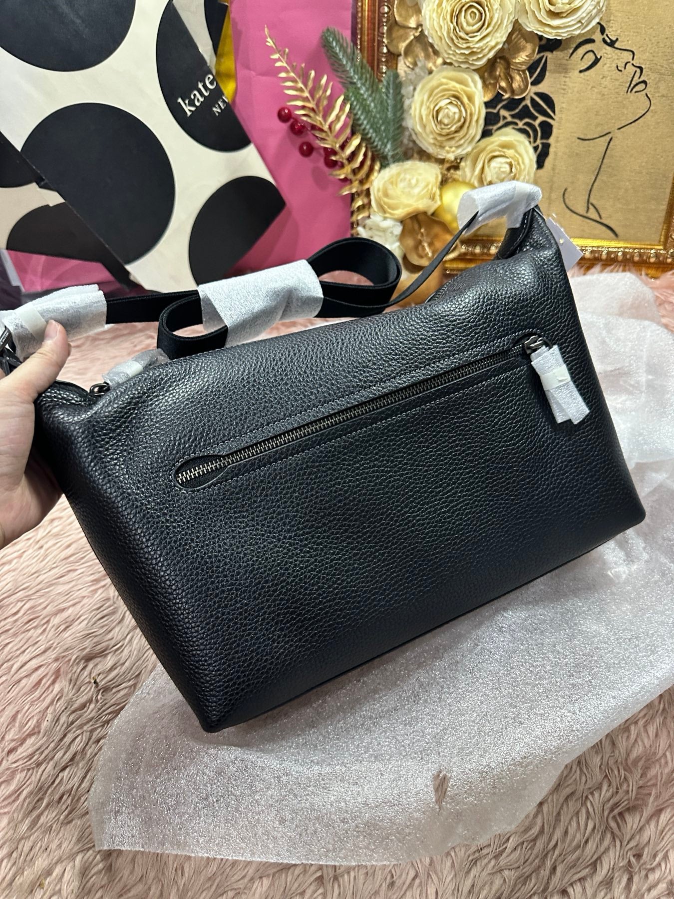 ORIG & IMPORTED Coach Finn Crossbody Men Medium Black Bag