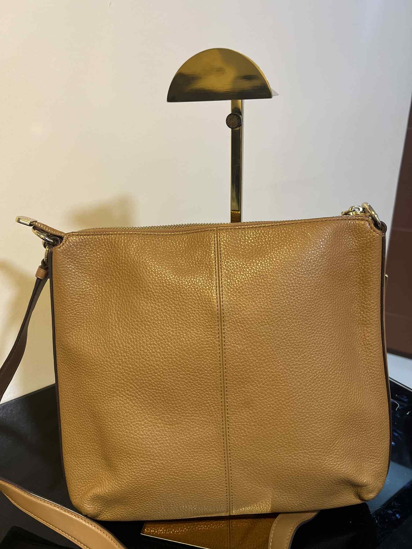 ORIG Preloved Coach Mae File Crossbody Medium Brown Bag