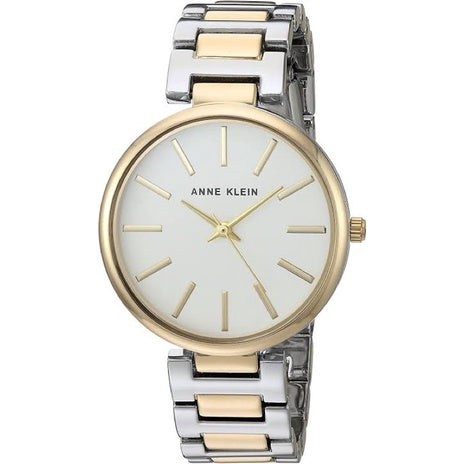 AUTHENTIC Anne Klein Women's AK/2787SVTT Two-Tone Bracelet Watch