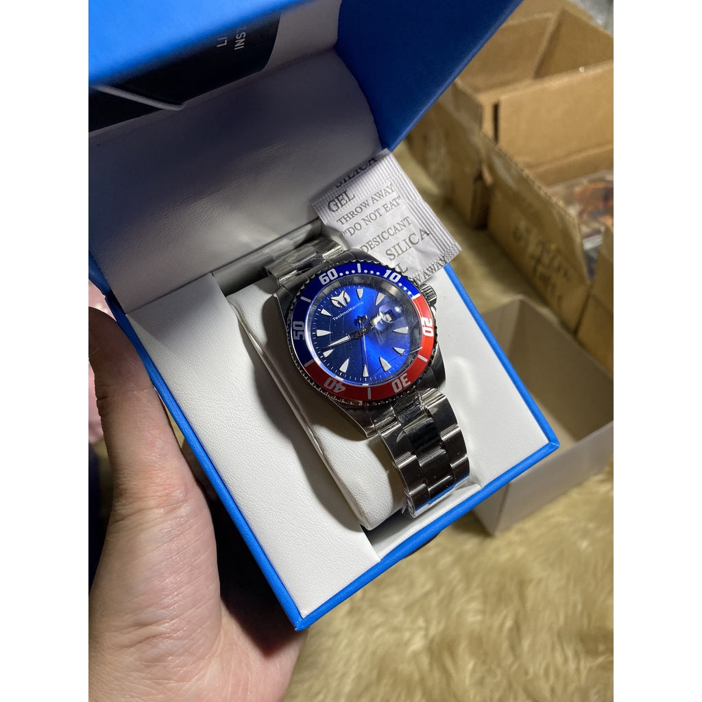 AUTHENTIC TechnoMarine Manta Sea Men Watch - 42mm, Steel (TM-220119) BROKEN BOX