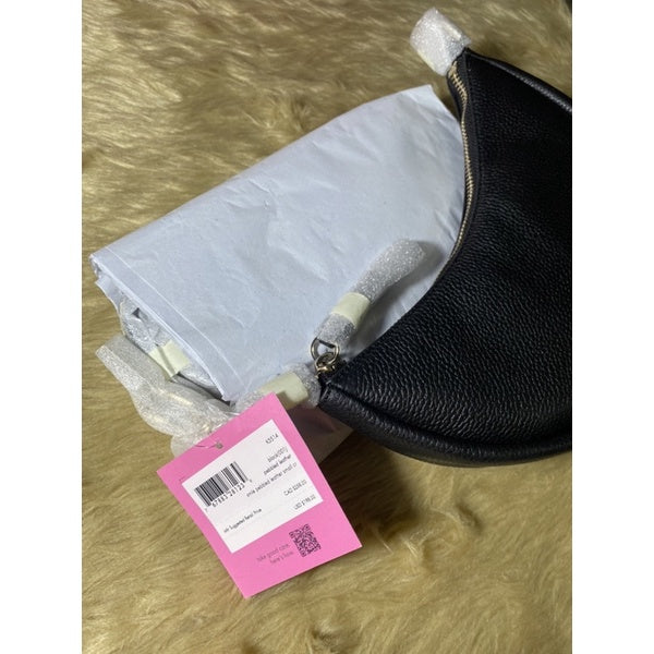 SALE! ❤️ AUTHENTIC KateSpade KS smile small crossbody shoulder BLACK bag RETAIL
