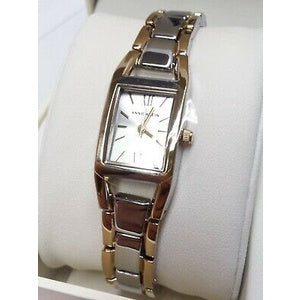 AUTHENTIC Anne Klein Women's 10-6419SVTT Two-Tone Dress Watch