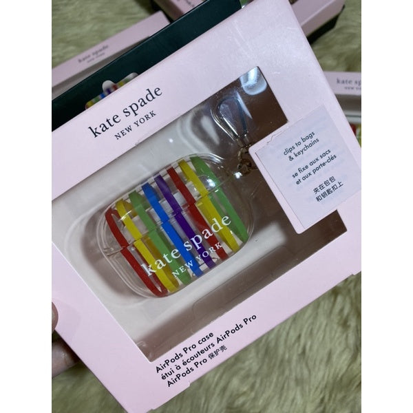 KATESPADE rainbow airpods pro case