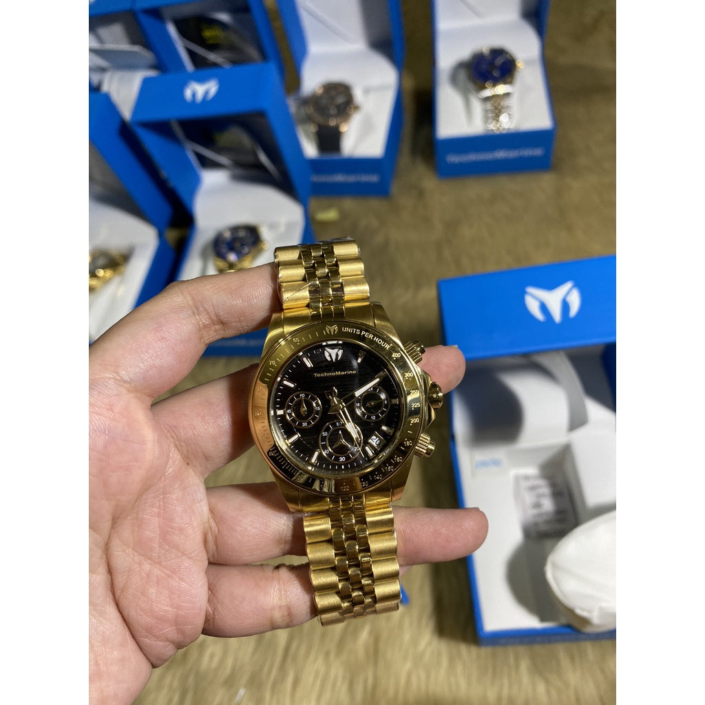 AUTHENTIC TechnoMarine Manta Ray Women's Watch - 38mm, Gold (TM-219030)