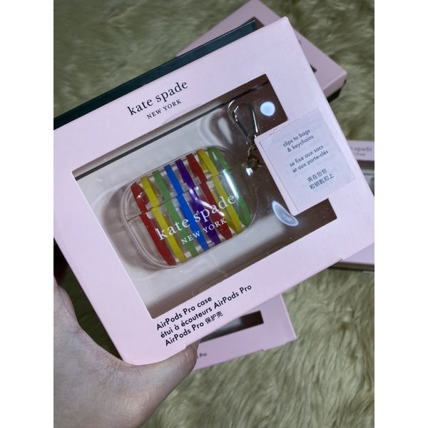 KATESPADE rainbow airpods pro case