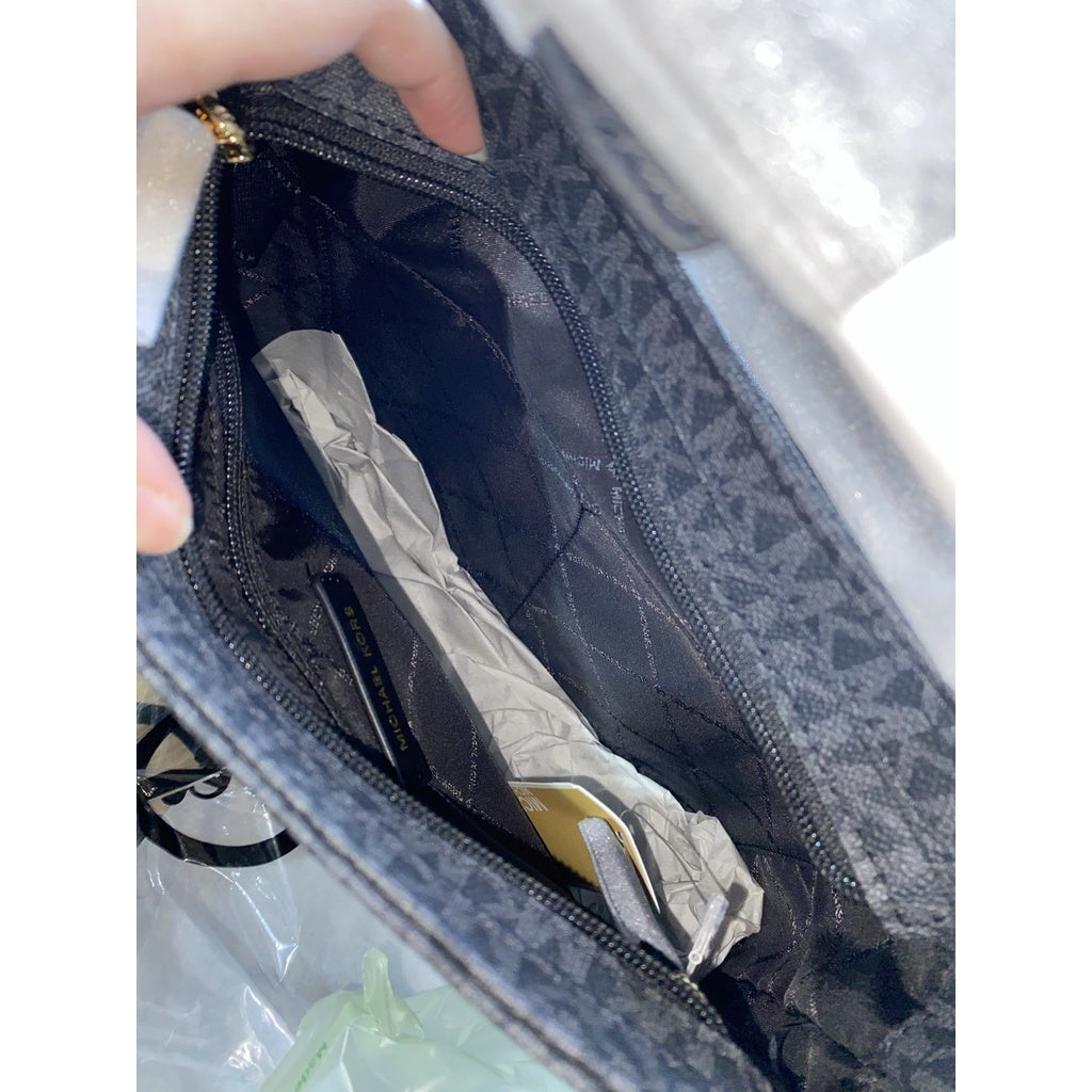 AUTHENTIC/ORIGINAL Michael K0rs MK Signature Jet Set Travel Messenger Bag Black