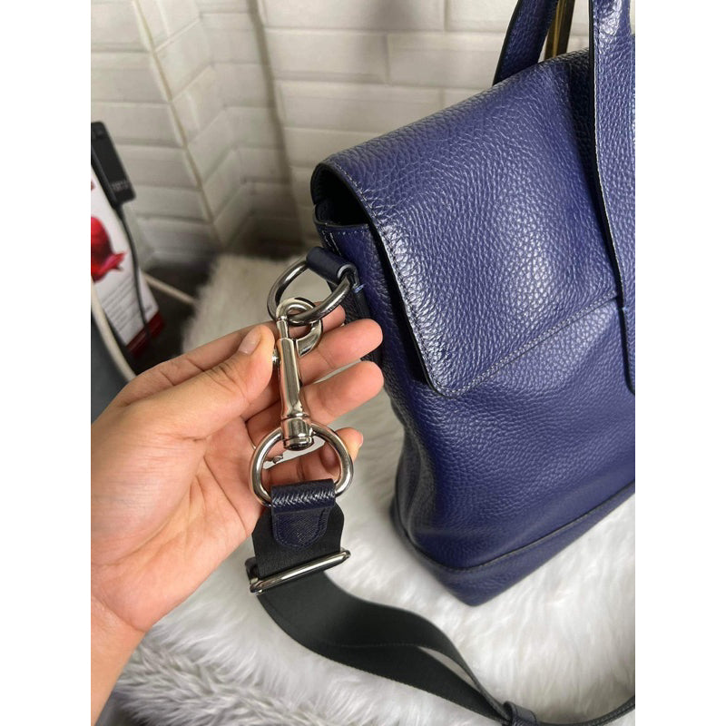 AUTHENTIC/ORIGINAL Coach Preloved Hamilton Portfolio Brief Laptop Men’s Bag Blue