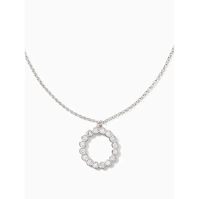AUTHENTIC/ORIGINAL KateSpade Full Circle Mini Pendant Necklace