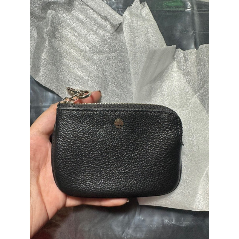 SALE! ❤️ AUTHENTIC/ORIGINAL KateSpade Coin Purse Detachable Wallet Bag Charm Brown/Black/White