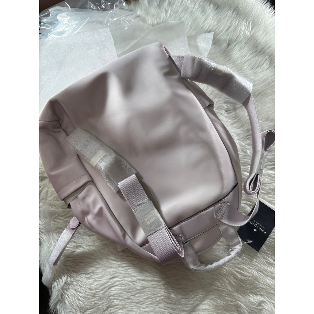 AUTHENTIC/ORIGINAL KateSpade KS Chelsea Nylon Medium Backpack Bag in Lilac Moonlight