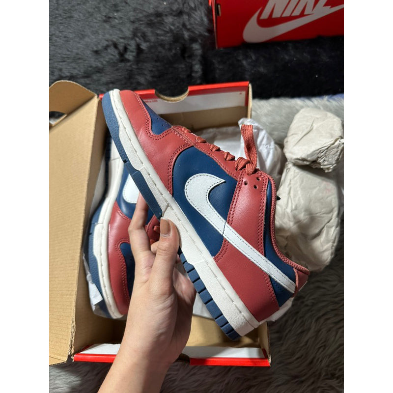 SALE! ❤️ AUTHENTIC/ORIGINAL NIKE DUNK LOW RETRO CANYON RUST WOMEN'S SHOES