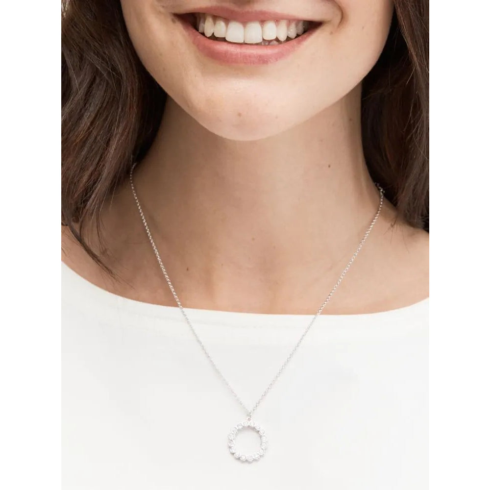 AUTHENTIC/ORIGINAL KateSpade Full Circle Mini Pendant Necklace