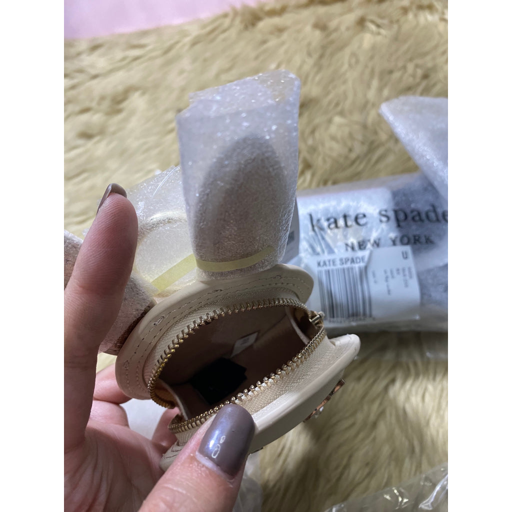SALE! ❤️ AUTHENTIC/ORIGINAL KateSpade Bunbun 3d Coin Purse Wallet White Bunny