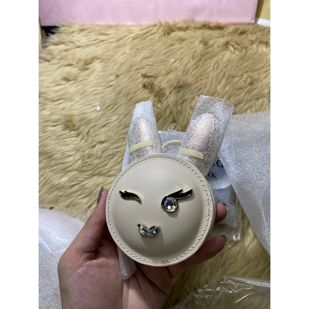 SALE! ❤️ AUTHENTIC/ORIGINAL KateSpade Bunbun 3d Coin Purse Wallet White Bunny
