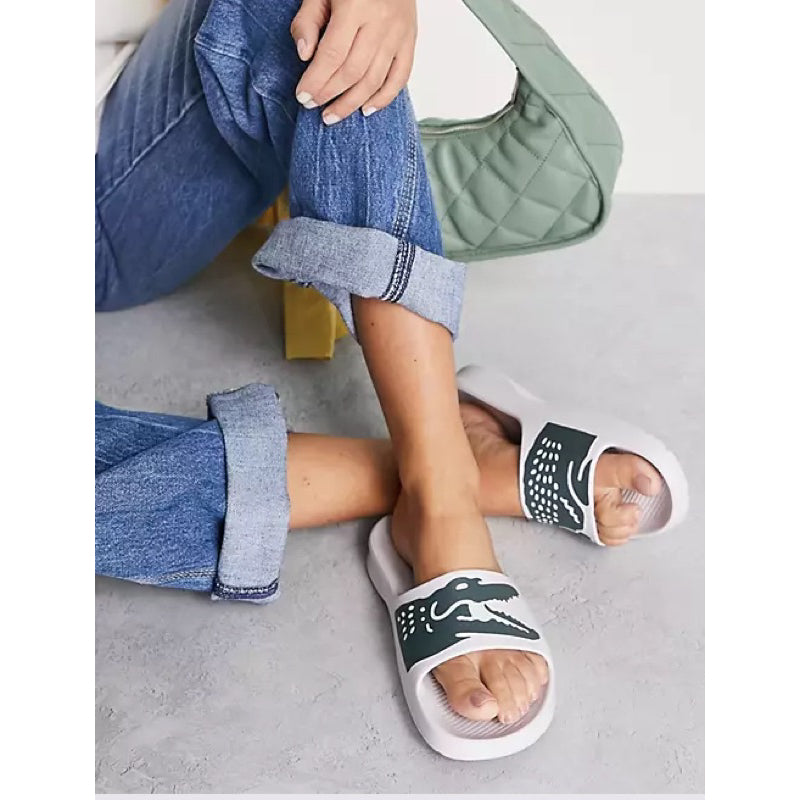 SALE! ❤️ AUTHENTIC/ORIGINAL LACOSTE Croco 2.0 Synthetic Slides Men & Women Unisex
