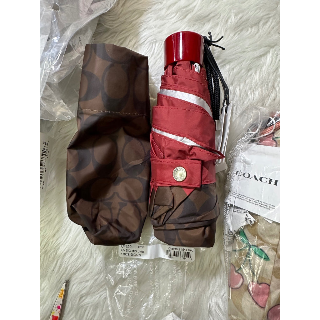 SALE! ❤️ AUTHENTIC/ORIGINAL Coach Signature Mini Umbrella Payong