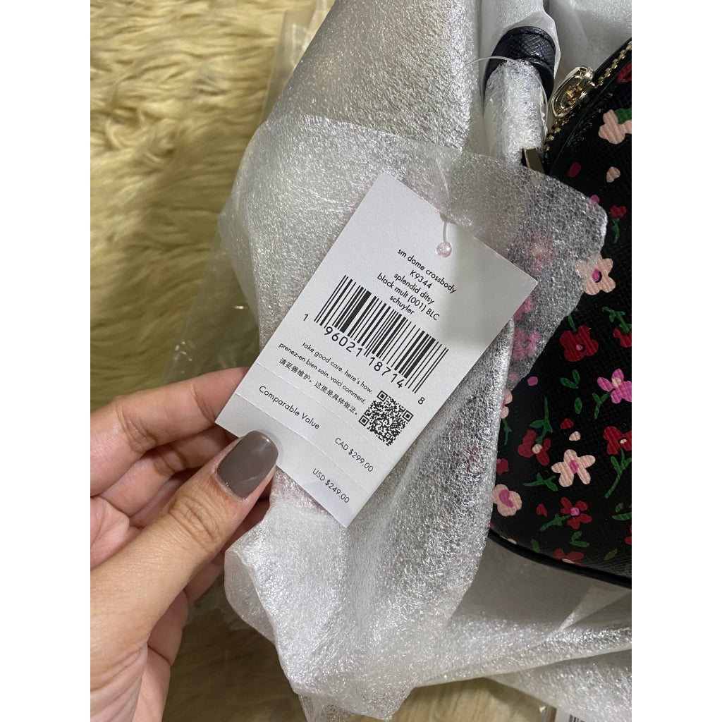 AUTHENTIC/ORIGINAL KateSpade Schuyler Small Dome Floral Crossbody Bag