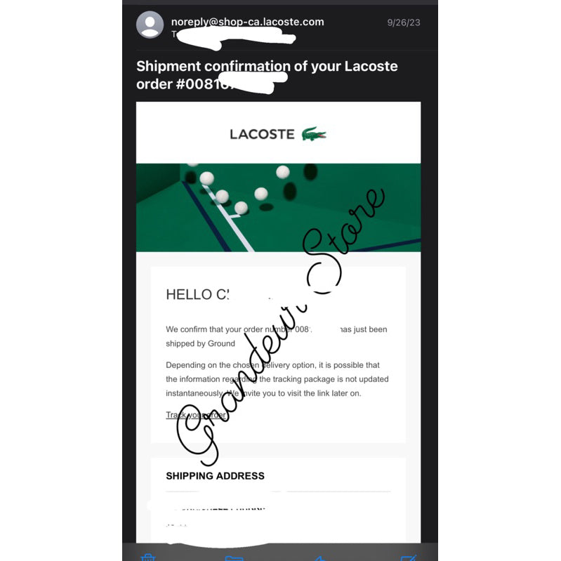 AUTHENTIC/ORIGINAL Lacoste Women’s Anna Snap Front Trifold Wallet Beige/Black