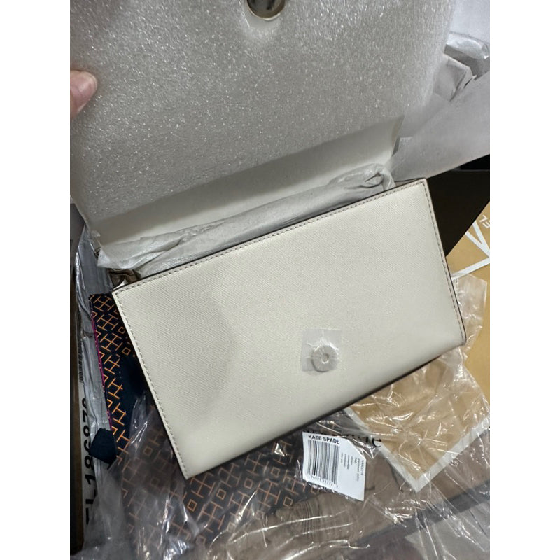 AUTHENTIC/ORIGINAL KateSpade KS Carson Convertible Crossbody Bag in Parchment White