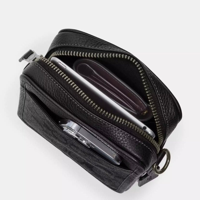 AUTHENTIC/ORIGINAL Coach Sullivan Crossbody Men’s Bag Black