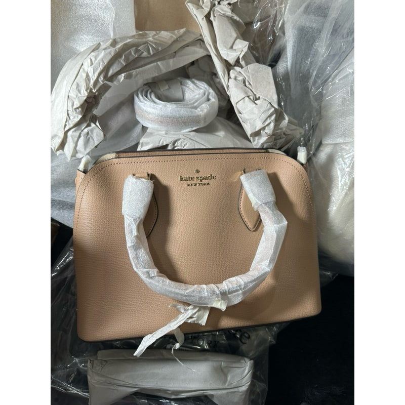 AUTHENTIC/ORIGINAL KateSpade KS Darcy Small Satchel Bag in Light Brown FAWN
