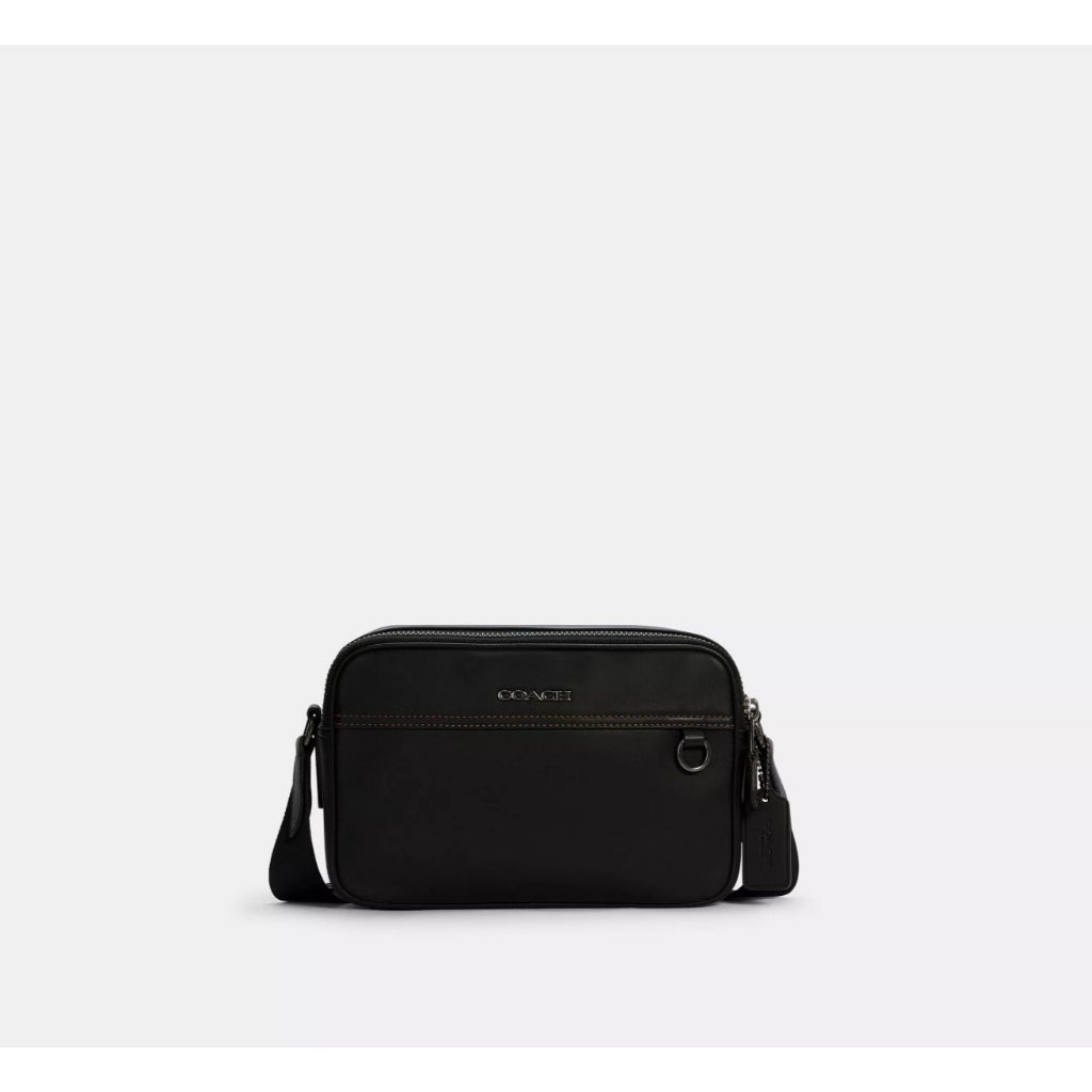 AUTHENTIC/ORIGINAL Coach Graham Crossbody Black Men Bag