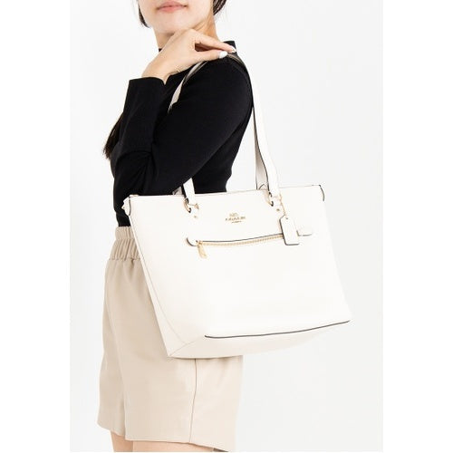 Coach Tote White Leather Totes AUTHENTIC/ORIGINAL COACH Gallery
