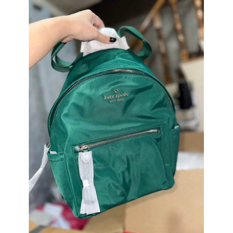 SALE! ❤️ AUTHENTIC/ORIGINAL KateSpade KS Chelsea Medium Backpack Nylon Bag in Jade Green
