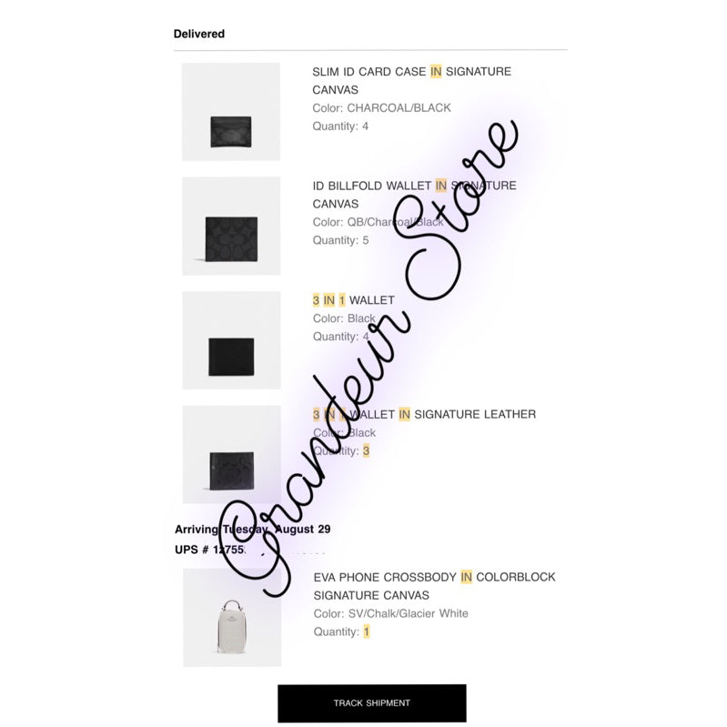 AUTHENTIC Coach 3 in 1 with Insert Compact Men’s Bifold Wallet Crossgrain Leather in BLACK