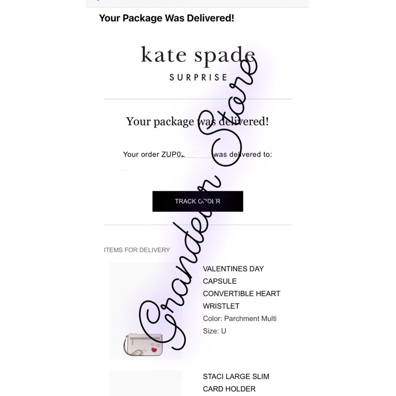 SALE! β€οΈ AUTHENTIC/ORIGINAL KateSpade Valentines Day Convertible Heart White Wristlet Shoulder Bag