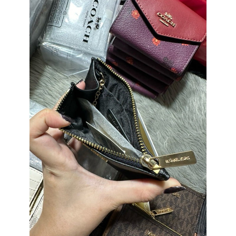 AUTHENTIC/ORIGINAL Michael K0rs MK Jet Set Travel Small Coin Pouch ID Wallet