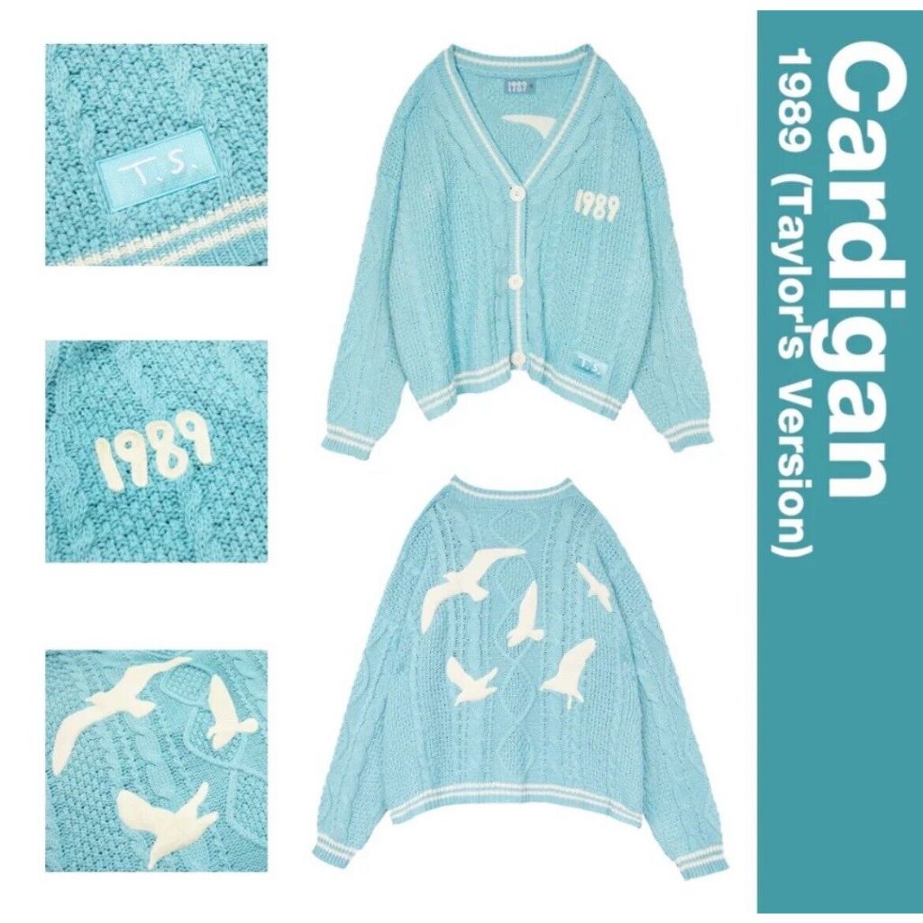 SALE! AUTHENTIC/ORIGINAL Taylor Swift OFFICIAL Merch 1989 Cardigan