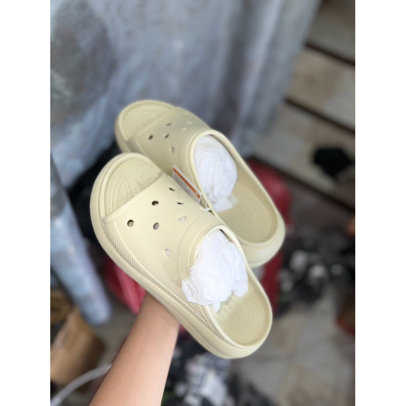 AUTHENTIC/ORIGINAL CROCS CRUSH WOMEN SLIDES