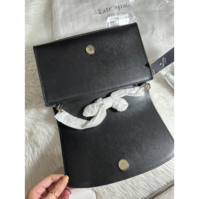 AUTHENTIC/ORIGINAL KateSpade KS Carson Convertible Crossbody Bag in Black