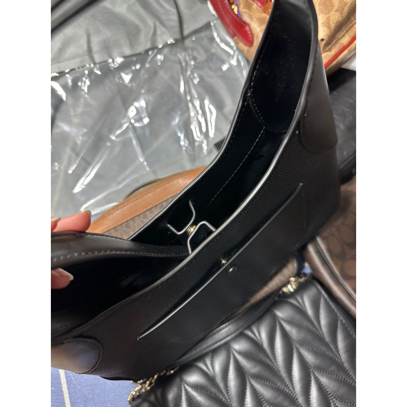 AUTHENTIC/ORIGINAL Preloved KateSpade Aster Leather Small Crossbody Bag Black