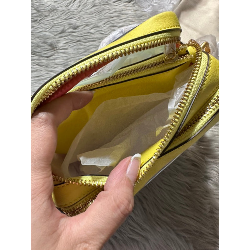 Tory Burch Perry Bombe Mini Clear Bag
