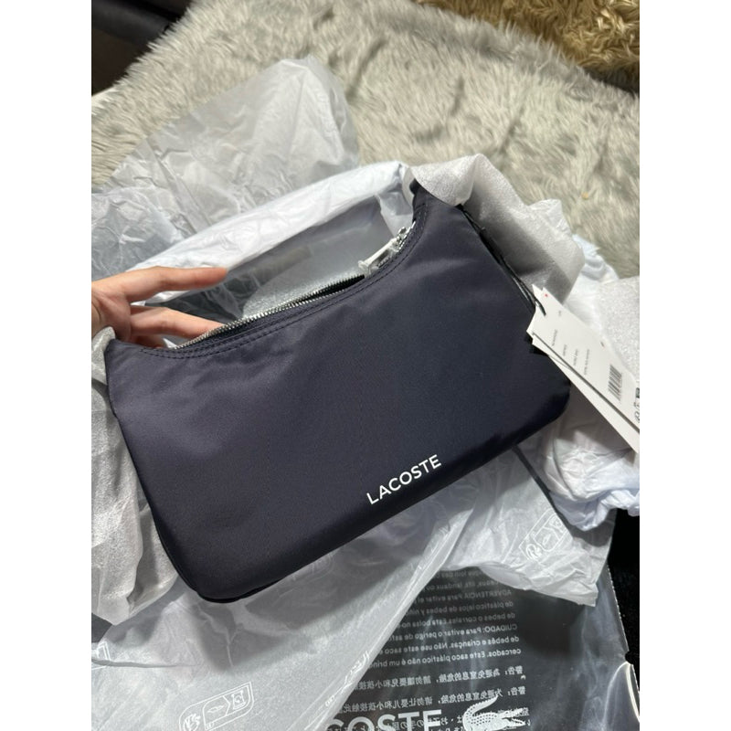 AUTHENTIC/ORIGINAL Lacoste Women's Active Daily Lightweight Nylon Bag Blue