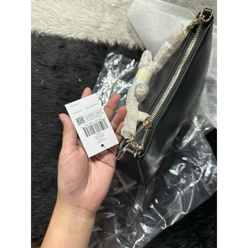 AUTHENTIC/ORIGINAL KateSpade KS Madison Saffiano Leather Convertible Crossbody Bag Black