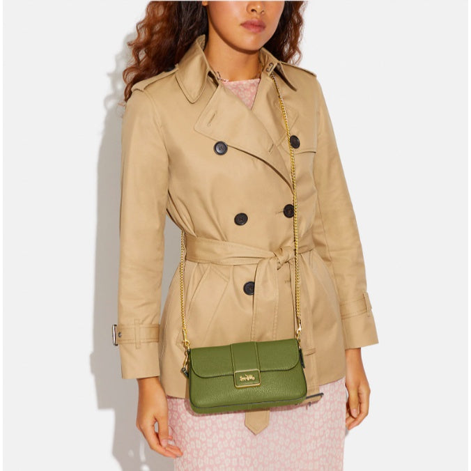 SALE! ❤️ AUTHENTIC Retail Coach Mini Grace Crossbody Bag in Olive Green