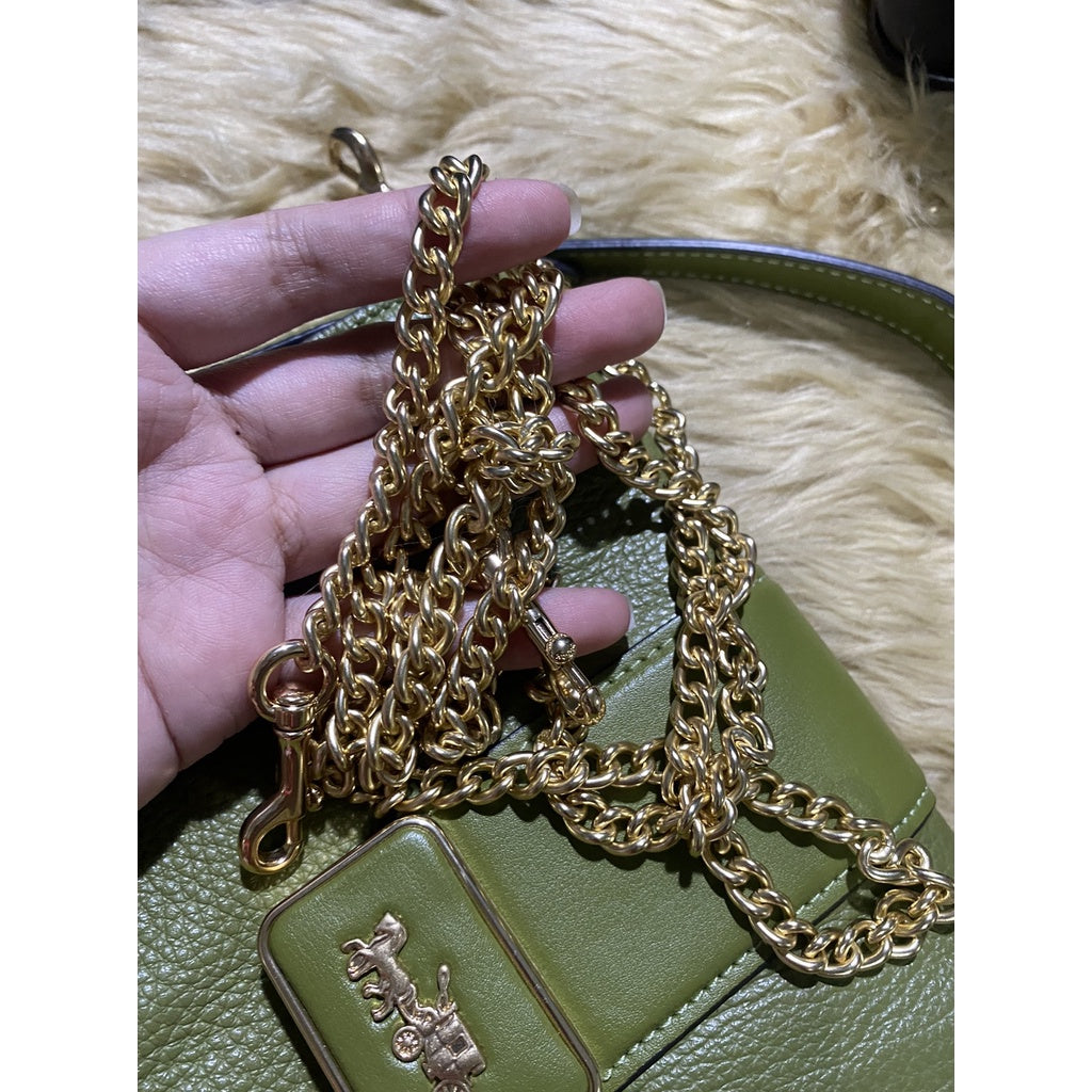SALE! ❤️ AUTHENTIC Retail Coach Mini Grace Crossbody Bag in Olive Green