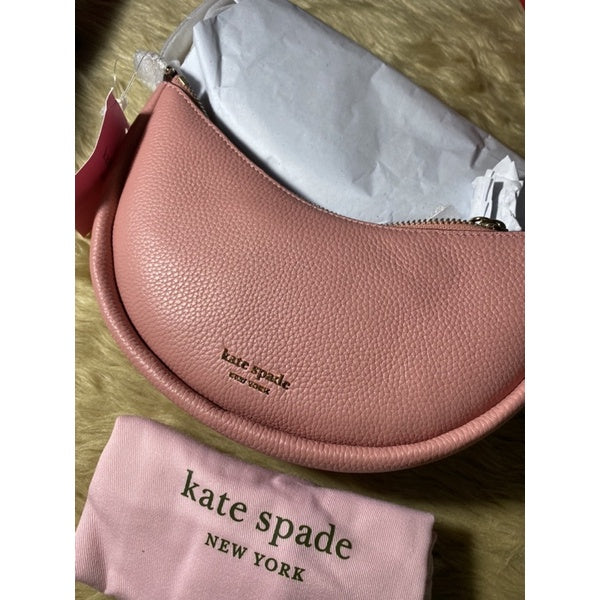 SALE! ❤️ AUTHENTIC KateSpade KS smile small crossbody shoulder bag PINK RETAIL