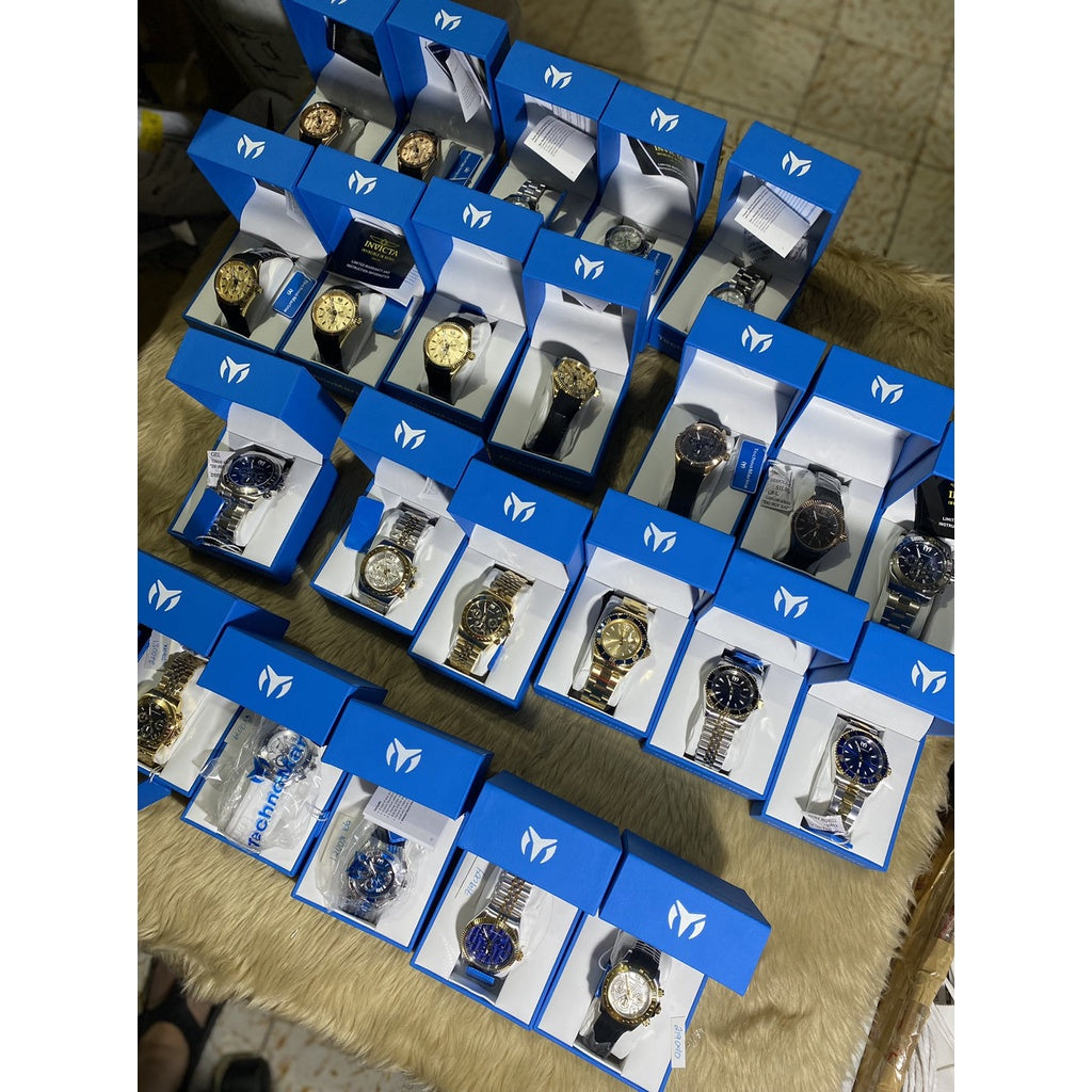 AUTHENTIC/ORIGINAL TechnoMarine Sea Dream Men's Watch - 42mm, Steel, Gold (TM-719004)