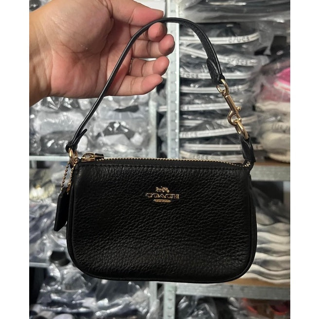 AUTHENTIC COACH Nolita 15 Small Kili Kili Bag Pouch BLACK - ORIGINAL, US IMPORTED
