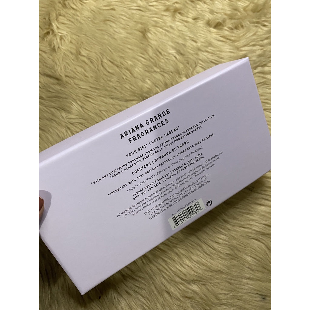 AUTHENTIC/ORIGINAL Ariana Grande Set of 6 Coasters RARE Collector's Item