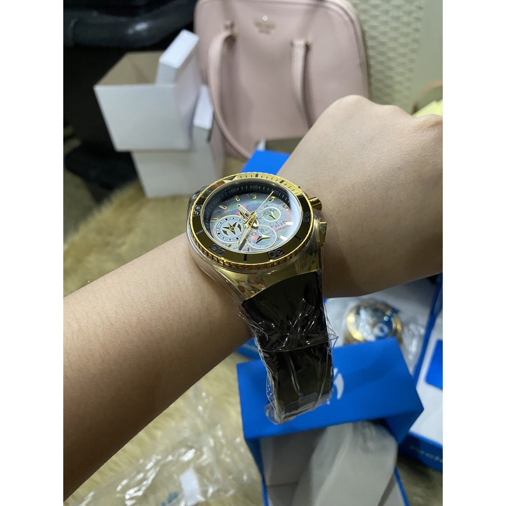 AUTHENTIC/ORIGINAL TechnoMarine Cruise California Men's Watch Mother of Pearl & Oyster Dial 46.65mm (TM-120025)