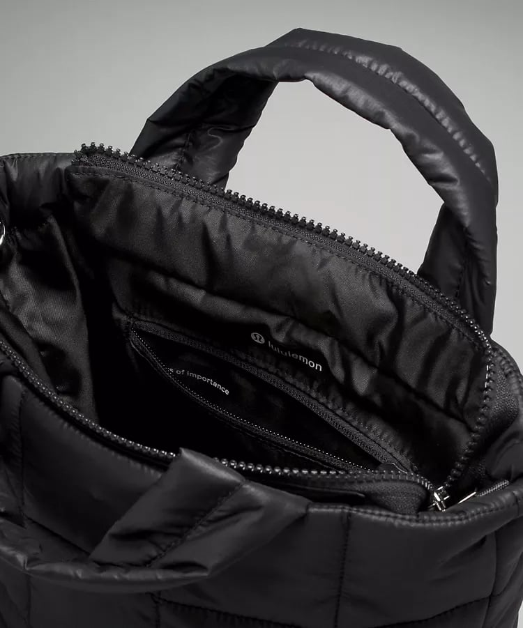 AUTHENTIC/ORIGINAL Lululemon Quilted Grid Tote Bag Mini 5L