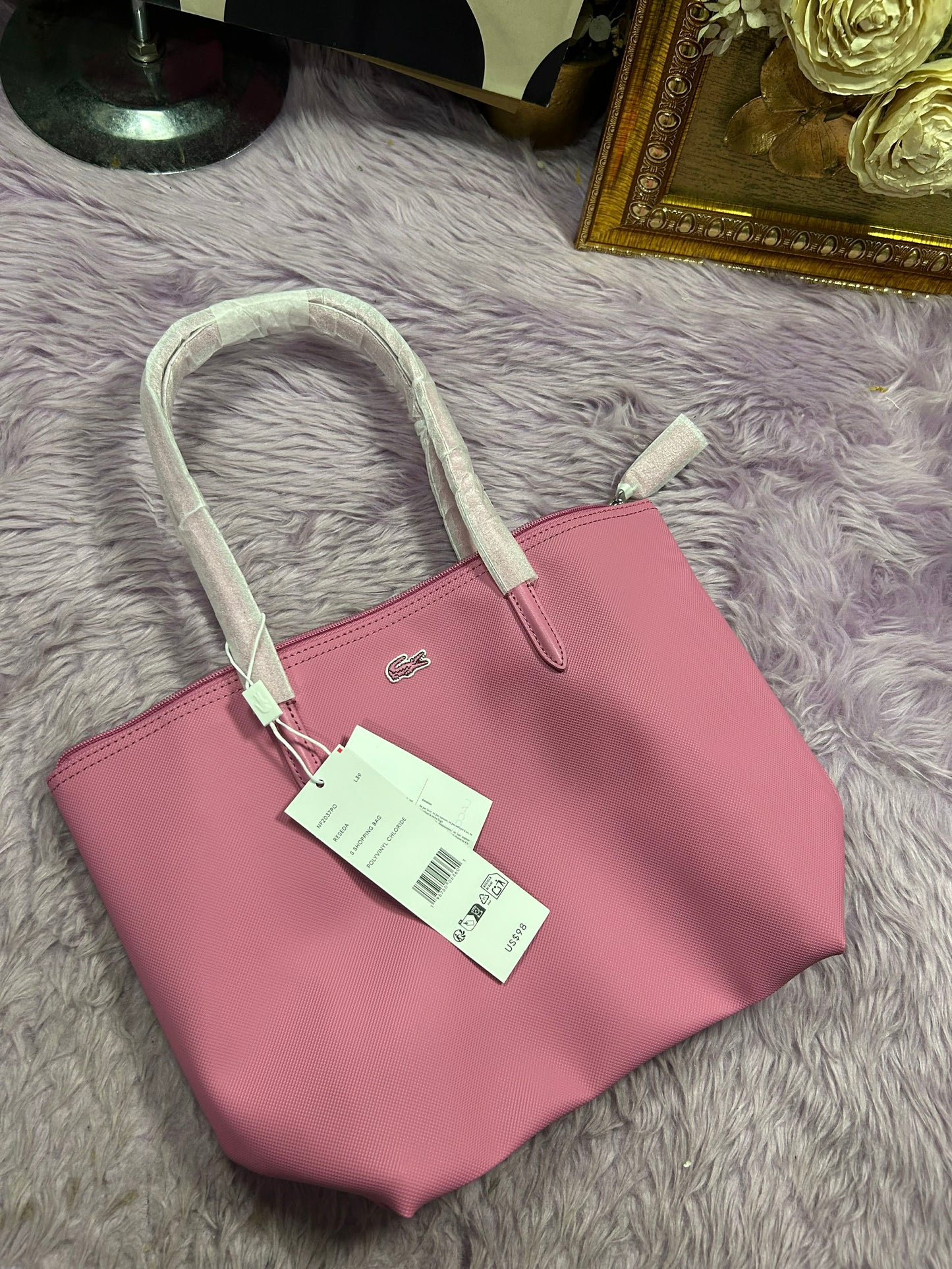 ORIG & IMPORTED LCT Concept Tote Bag Reseda Pink Small & Large